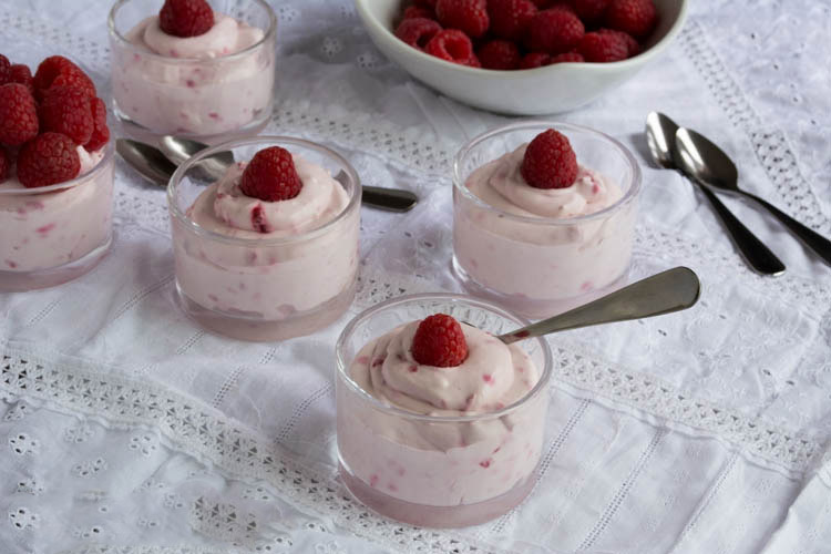 Raspberry Cheesecake Mousse