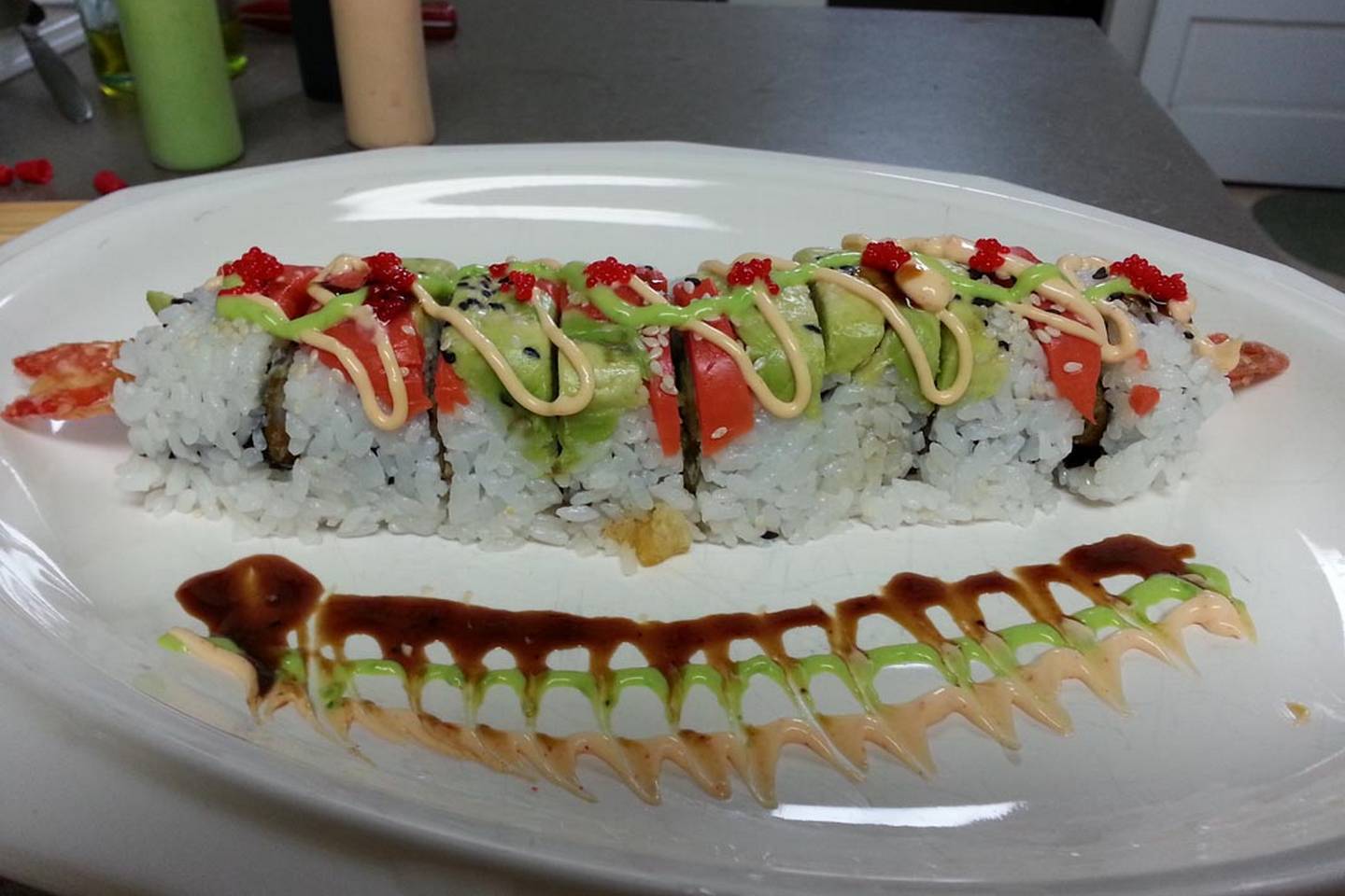 Sushi-Shrimp Tempura