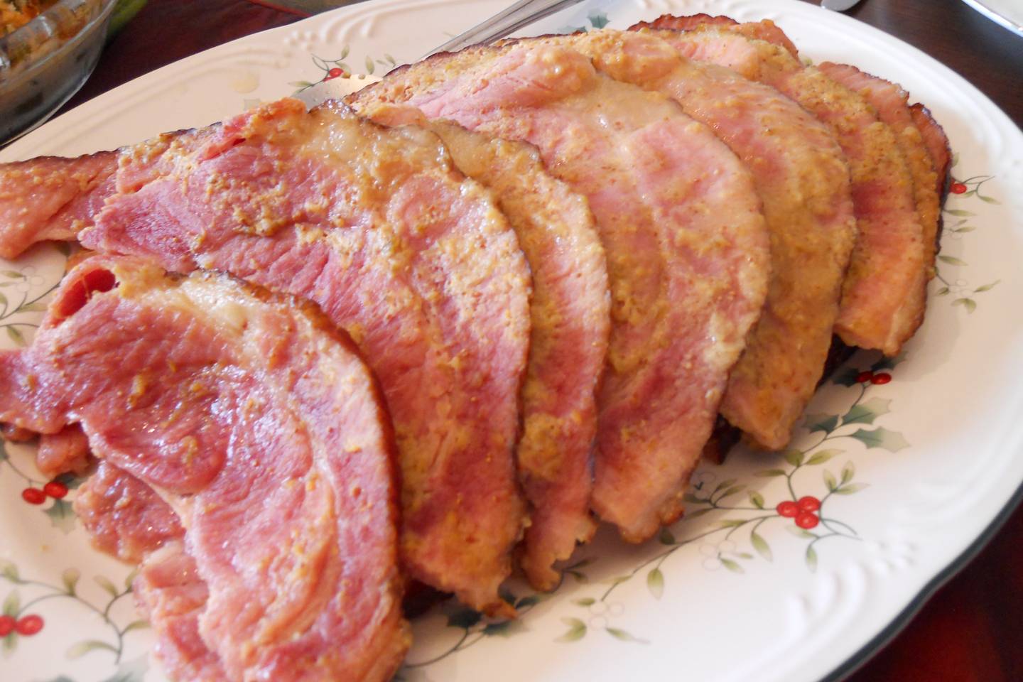 Glazed Ham Slices