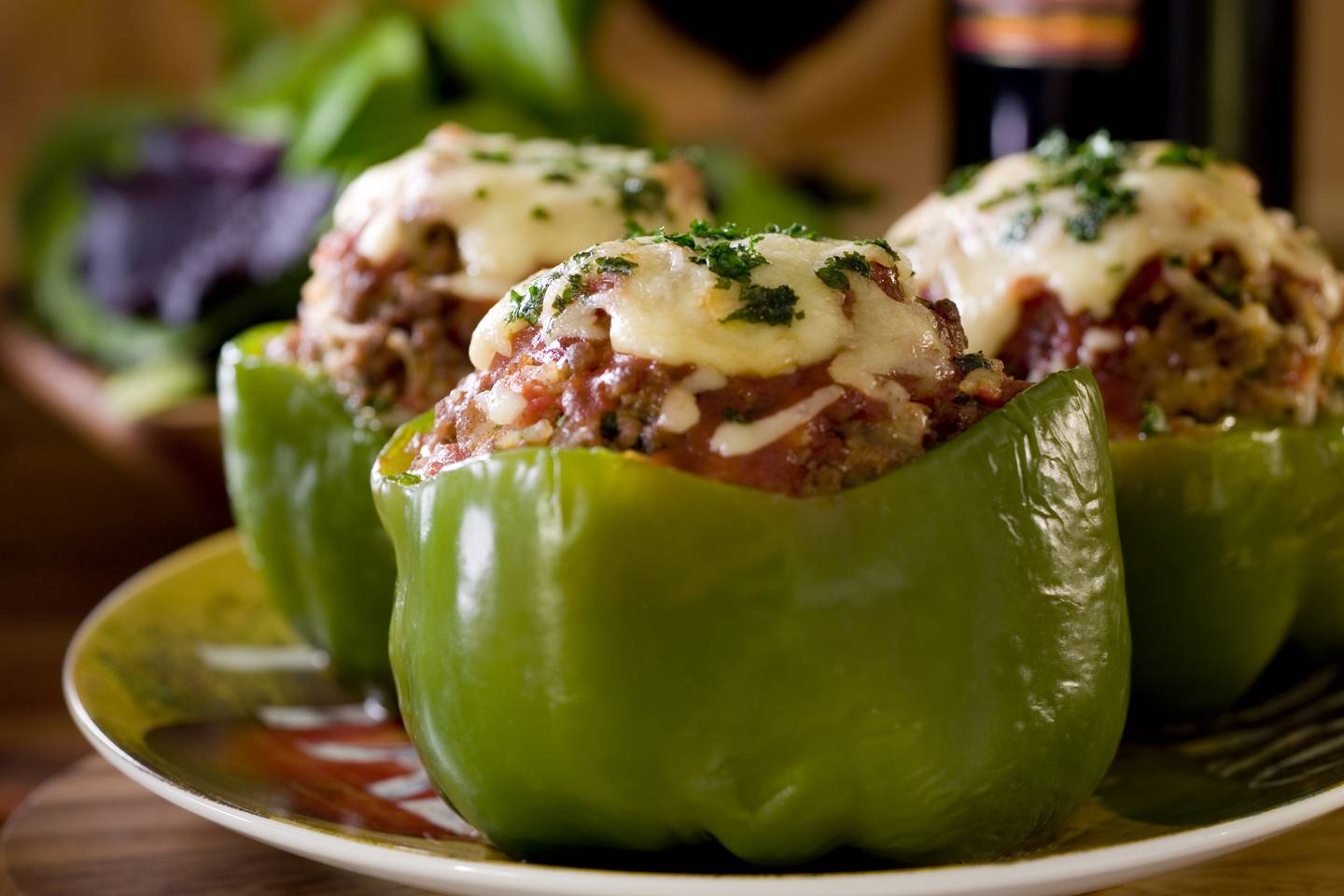 Stuffed Green Peppers