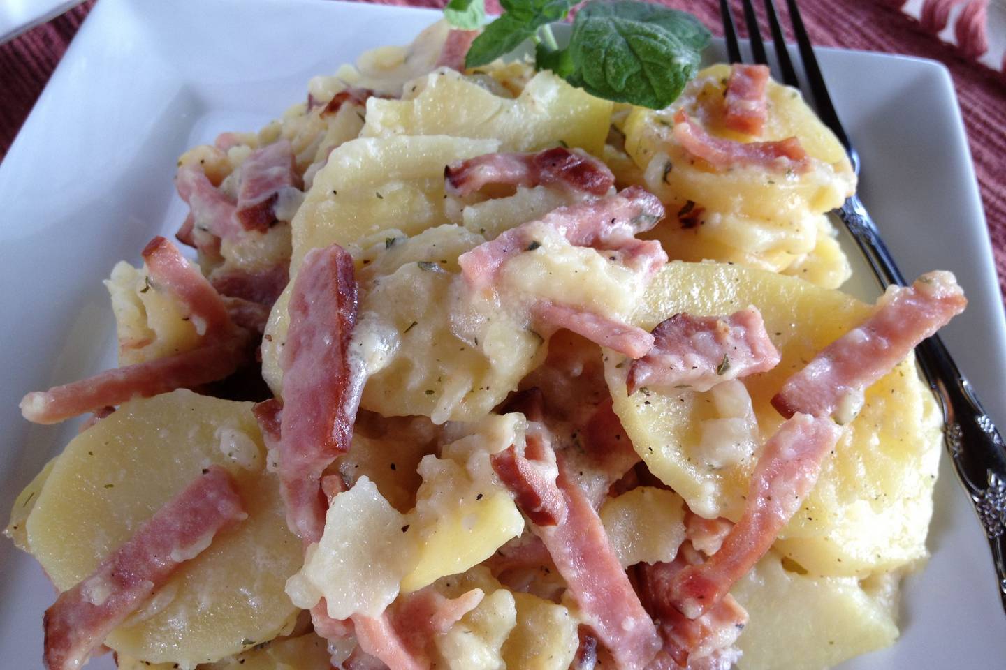 Scalloped Potatoes and Ham