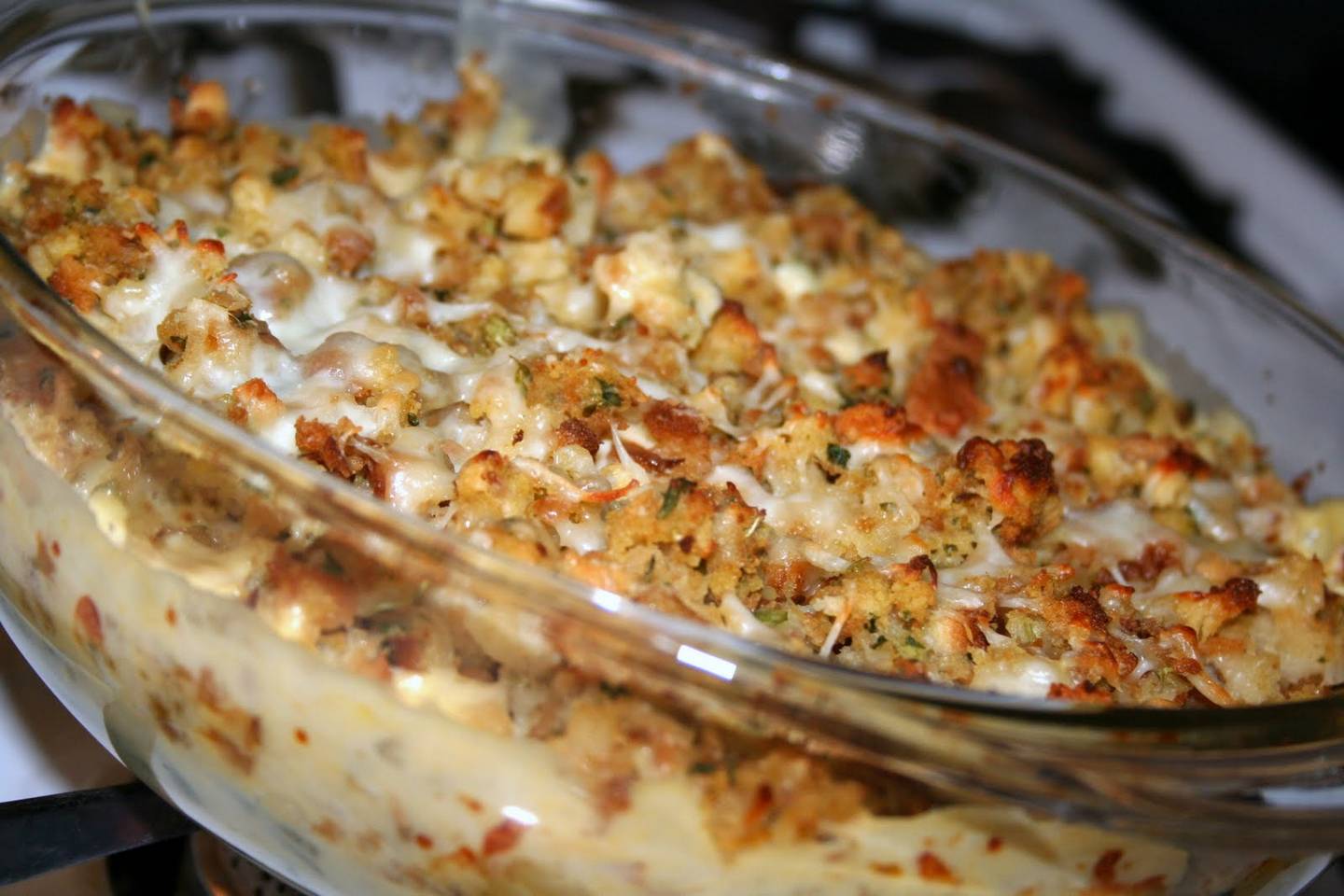 Chicken and Stuffing Casserole