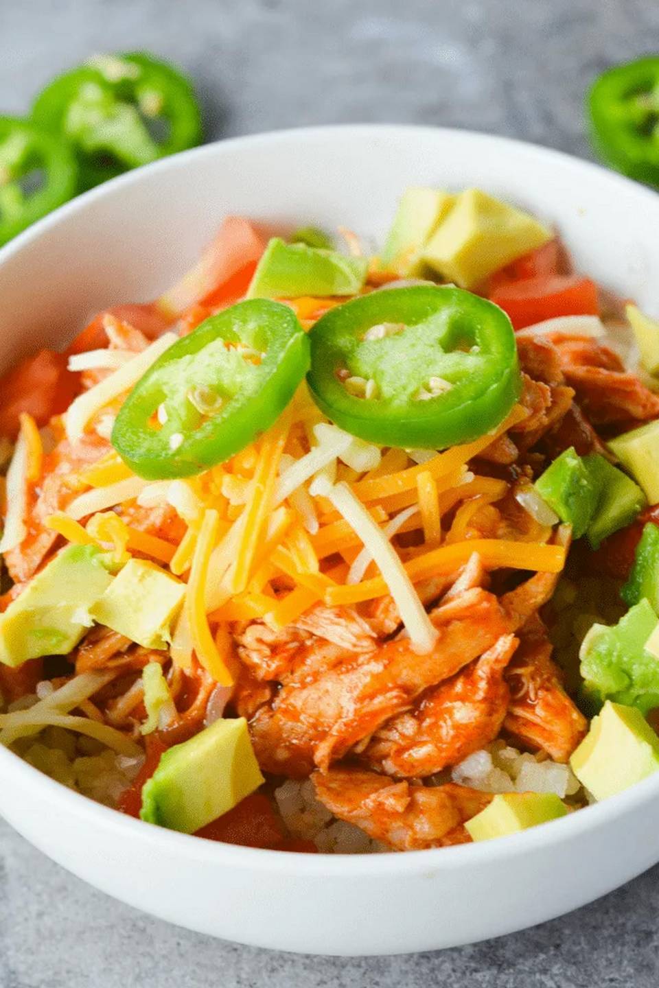 Chicken Enchilada Bowl