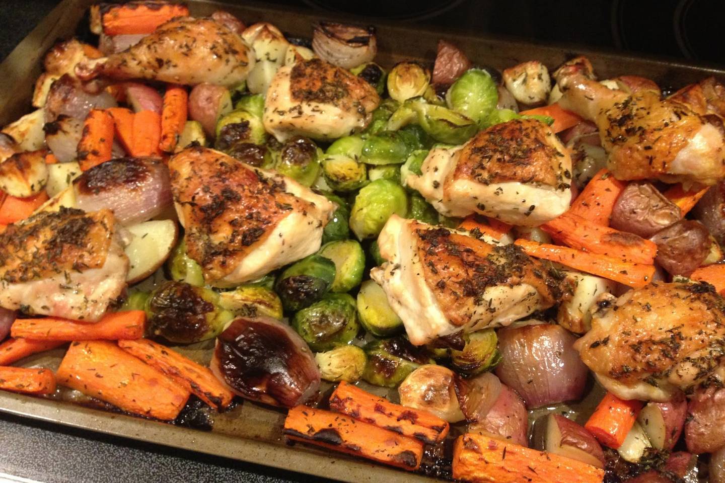Pan Roasted Chicken and Vegetables