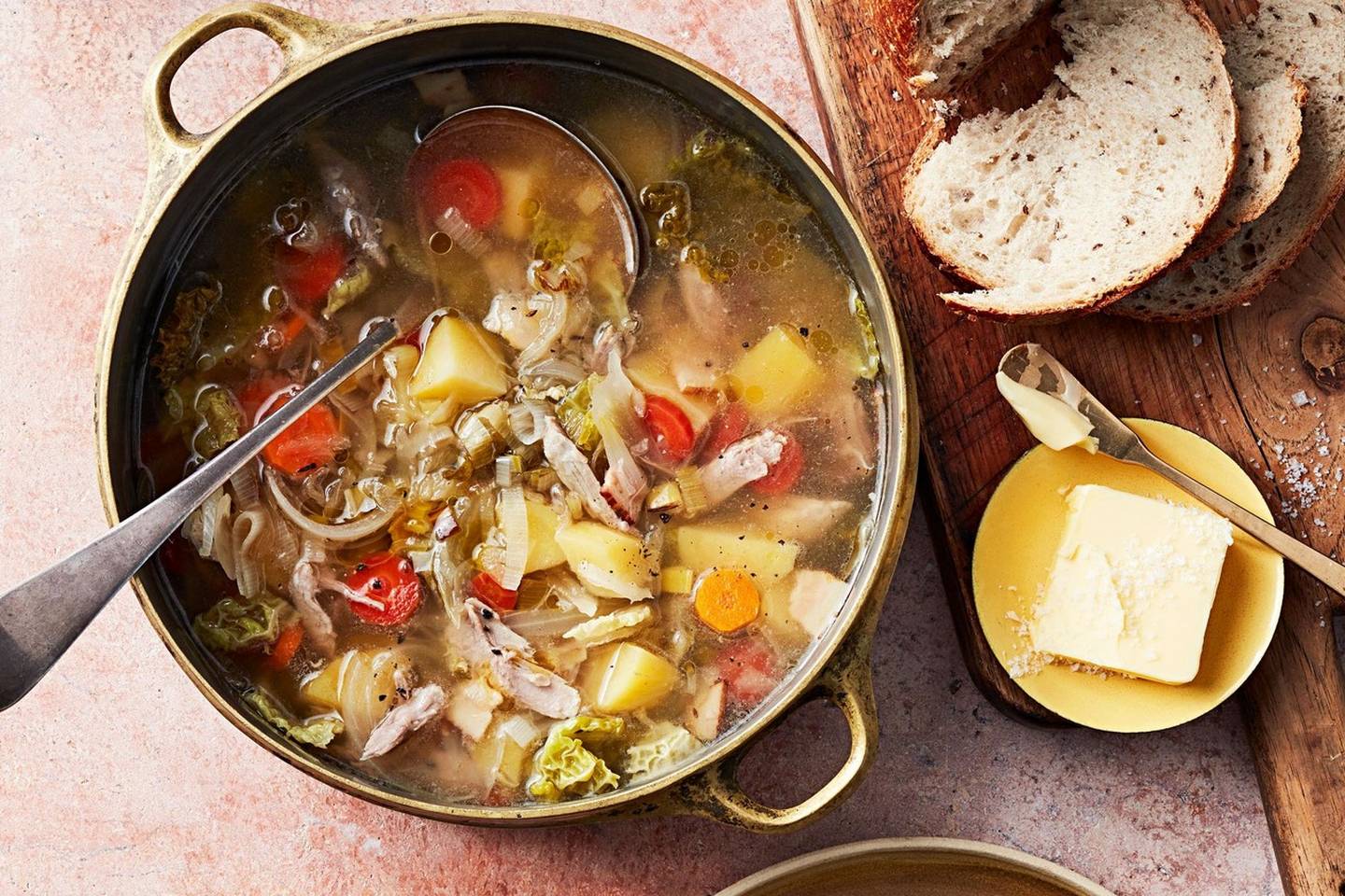 Sausage & Cabbage Soup